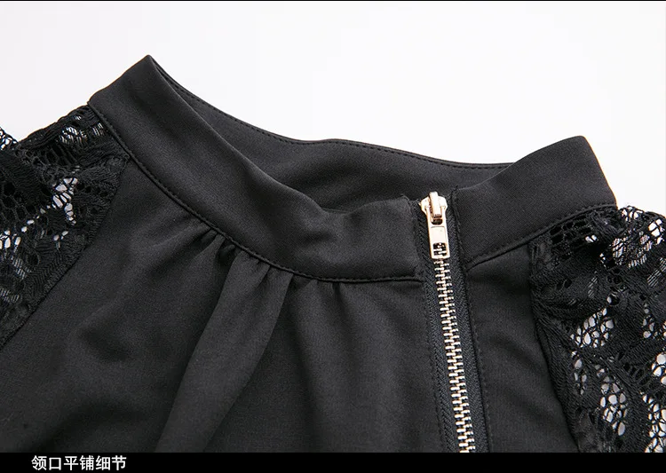 Новинка, черное L-5XL, рукав летучая мышь, элегантное, для женщин, для офиса, для девушек, миди, для работы, облегающее платье, OL, модное, кружевное, на молнии, сарафан, для встречи, платье