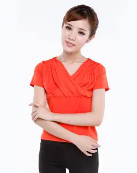 

RC22 Summer 2020 short blue sleeve t shirt Women Top Garment