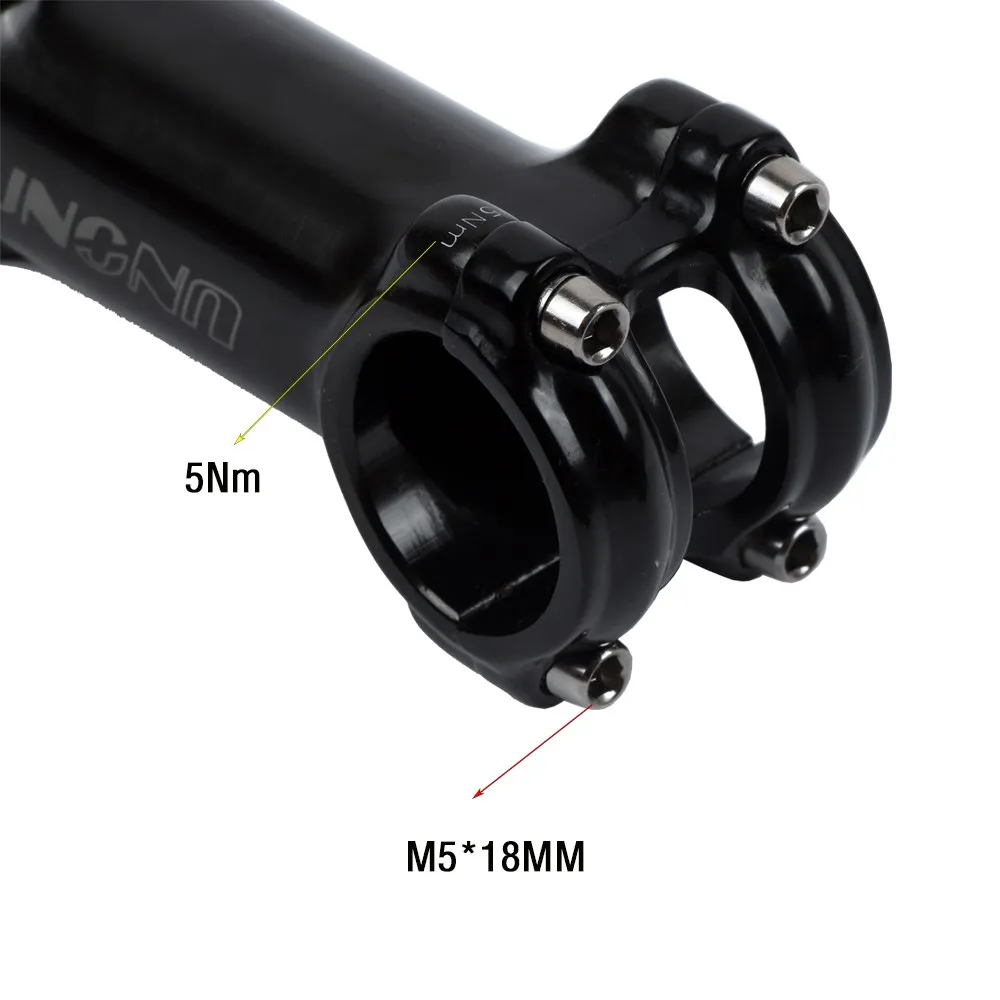 Potence Vélo 31,8 Mm – Alliage Aluminium, Réglable ±7°, Longueurs 35/45/60 Mm, Pour VTT Et Vélo Route - 9