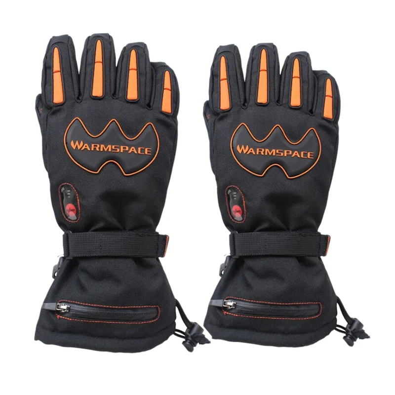 

Eu Plug 5600Mah Smart Electric Heat Gloves,Ski Waterproof Lithium Battery Self Heating,5 Fingers Hand Back Heated,3 Gear 4-8H