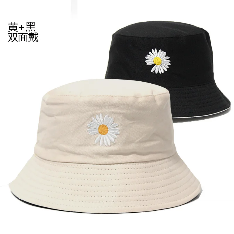 Buy Women Bucket Hat Daisy Flower 