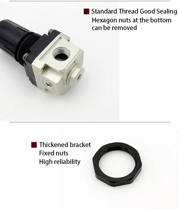 AR2000-02 регулирующий клапан, G1/4 ''пневматический мини Регулятор давления воздуха регулятор давления