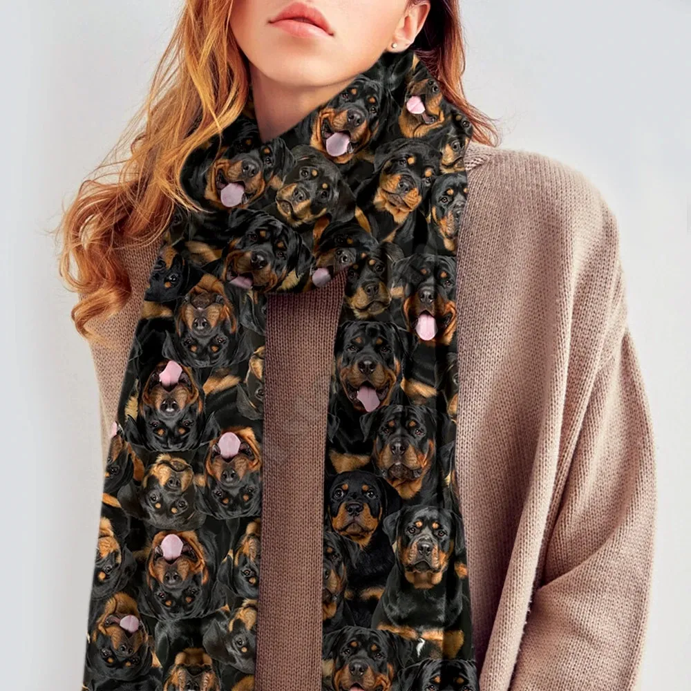 Рисунок 5 - Шарф-хомут с 3D принтом