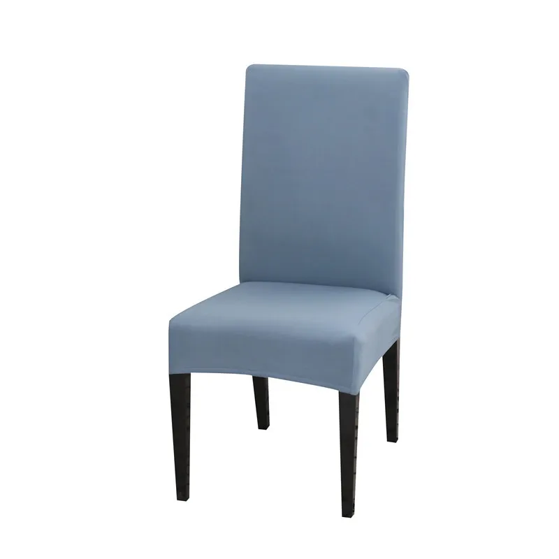 Elegant Velvet Chair Covers - Solid Color Seat Slipcovers