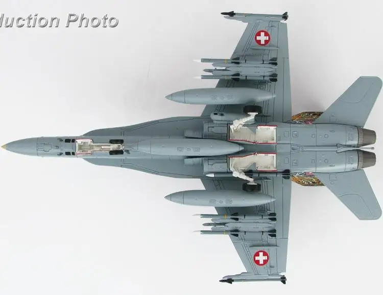 HOBBY MASTER F/A-18C Hornet Switzerland J-5011 Nato 1/72 литая модель самолета