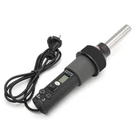 Portable Heat Hot Air Gun Rework Solder Station 8018LCD 450W Blower +Adjustable Electric Soldering Iron 220V 60W Desoldering 2