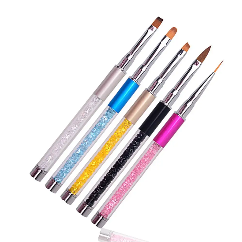 Инструмент для ногтей ручка кристальная гравировка ручка фототерапия ручка окрашенная линия рисования градиентная ручка(минимальное количество заказа 3 комплекта) 5 s