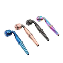 Высокое качество Аксессуары для курительной трубки металлический прочный сигаретная трубка Портативный водяная трубка-кальян для кальяна для сигарет сигарная трубка