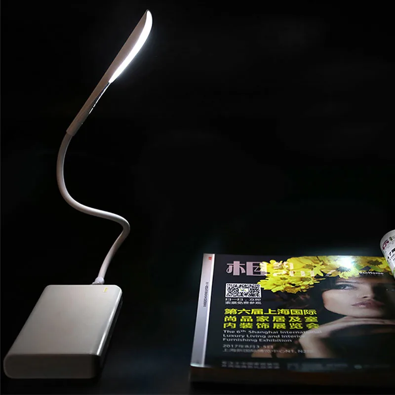 Светодиодный лампы трубки мини-лампа с USB книга светильник Кемпинг лампы USB светодиодный чтение светильник для Мощность банка портативных ПК Тетрадь чтения настольная лампа 14 светодиодный S