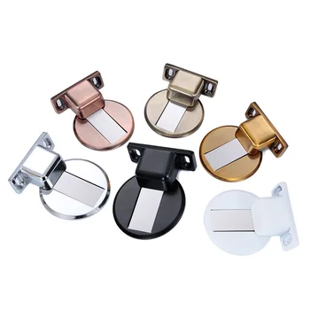 

Stainless Steel Magnetic Door Stops Door Stopper Non-punch 6-Colors Door Holder Hidden Door Stop Furniture Door Hardware Tools