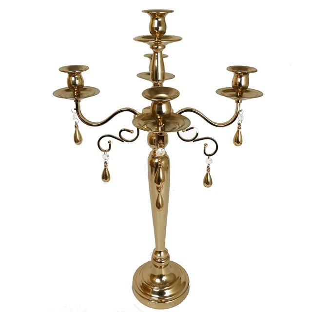 

12 шт.) горячая Распродажа brass gold mental chorme 5 arms candelabra yudao1223