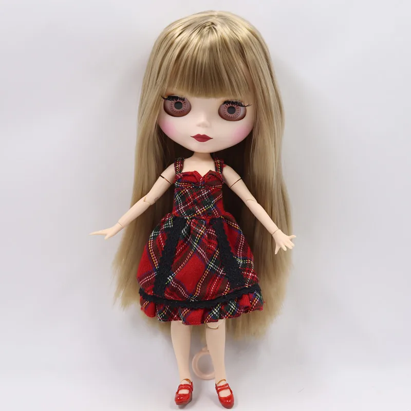 ICY Fortune Days factory blyth doll 1/6 шарнирное тело новое матовое лицо губы смешанные светлые прямые волосы DIY sd Подарочная игрушка