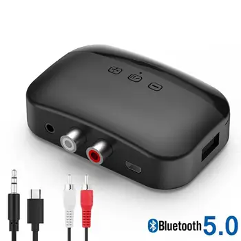 

3.5mm Bluetooth 5.0NFC A2DP Bluetooth Music Receiver AUX Car Bluetooth Receiver TF Card Reading U Disk For Hands-Free Call