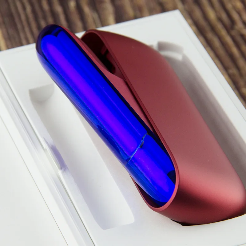 Сменный Внешний чехол, боковая крышка для IQOS 3, Магнитный чехол для IQOS 3,0, аксессуары для электронных сигарет, крышка на дверь - Цвет: Blue Side Cover