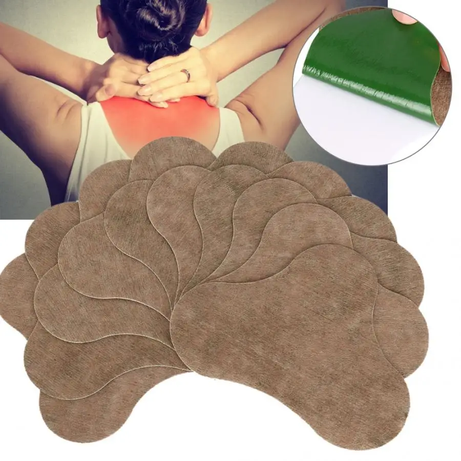 

Body Relax 10Pcs/Set Wormwood Shoulder Neck Cervical Vertebra Pad Adhesive Pain Relief Patch Massage Relaxation