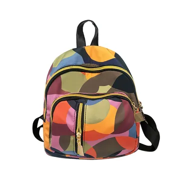 

MAIOUMY Fashion Oxford Color Matching Wild Leisure Student Backpack Traveling Bags For Men School Bag Women Shoulder Bags Travel