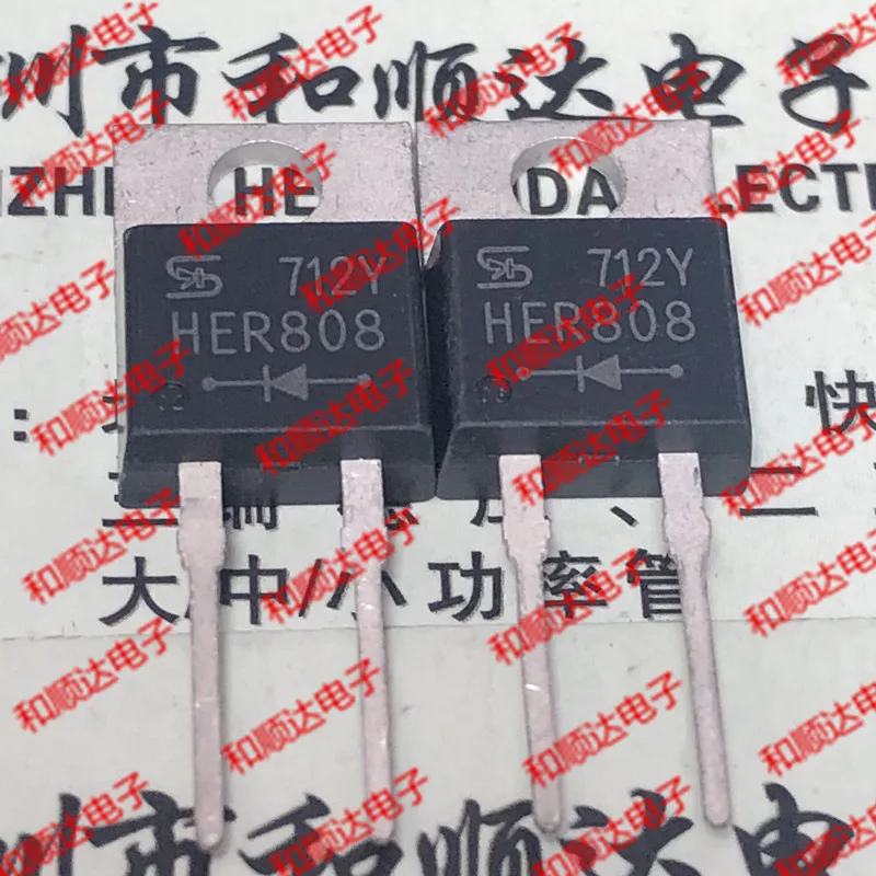10 шт./лот HER808 новое место в 220-2 1000V 8A