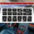 1x Автомобильный Кондиционер AC Кнопка климат-контроля ремонт наклейки для Audi A4 B6 B7 2000 2001 2002 2003 2004 - изображение