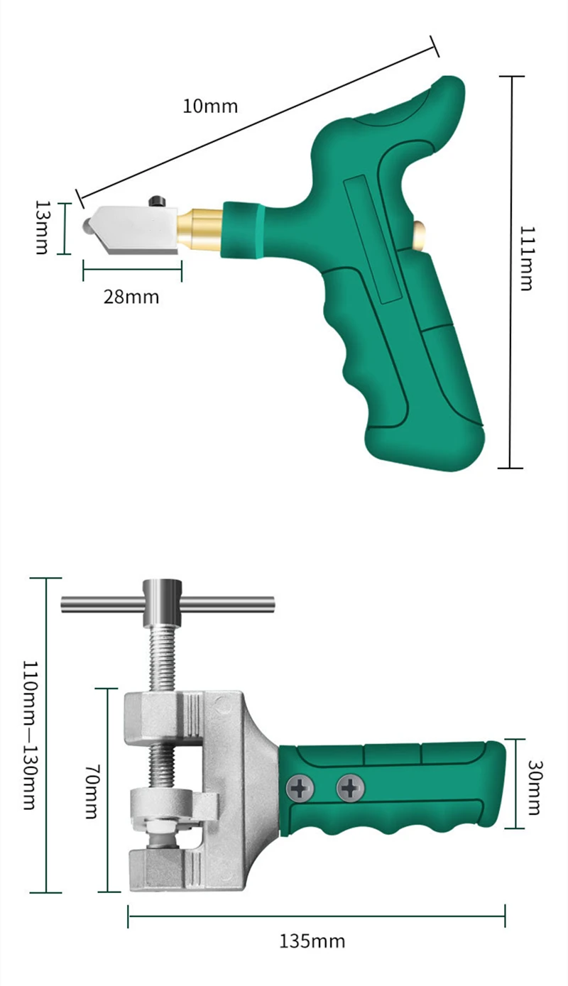 High-Strength Glass Cutter Tile Handheld Multi-Function Portable Opener Home Tile Cutter Diamond Cutting Hand Tools 4