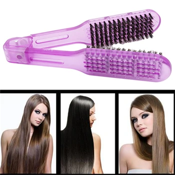 

1PC Salon Hairdressing Anti-static Handle Wide Tooth Hairburshes Hair Comb Detangling Massage Styling Tools