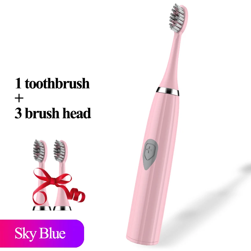 005 Acoustic Wave Electric Toothbrush Quality Upgraded Adult Waterproof Ultrasonic Automatic WibratorTooth Brush for Toothbrushes - Цвет: 005