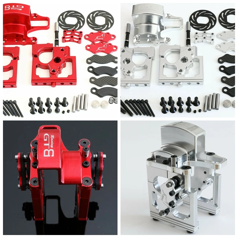 GTB Racing alloy centre diff mount adjustable calipers Version for Losi DBXL gas only 1/5 rc car