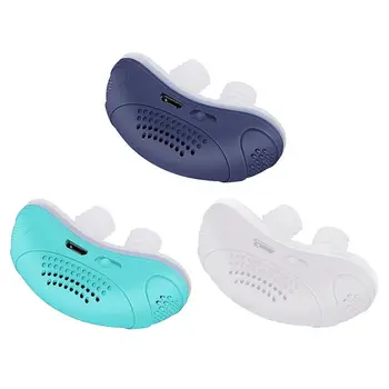 

Electric Anti Snoring Device Oxygen Concentration CPAP Stop Snore Nasal Dilator Nose Clip Improve Sleeping Apnea Aid