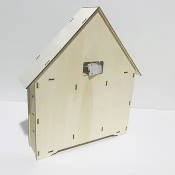 

Christmas Deer Wooden Countdown Advent Calendar With LED light Xmas Ornament 634E