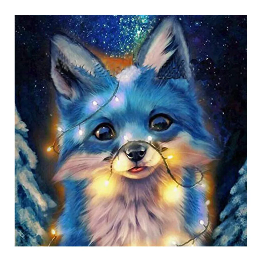 

Dropshipping Oil Painting Canvas DIY Diamond Painting Kit Full Drill Rhinestones Embroidery Set Home Wall Decor 30x30cm
