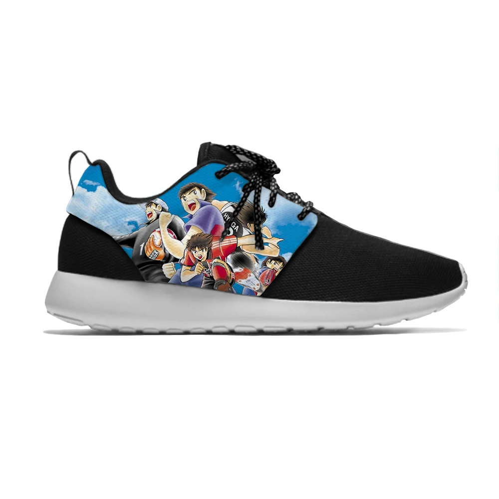 

Japan Anime Captain Tsubasa Hot Cool Fashion Great Kids Sport Running Shoes Casual Breathable Print Sneakers Boys Children Girls