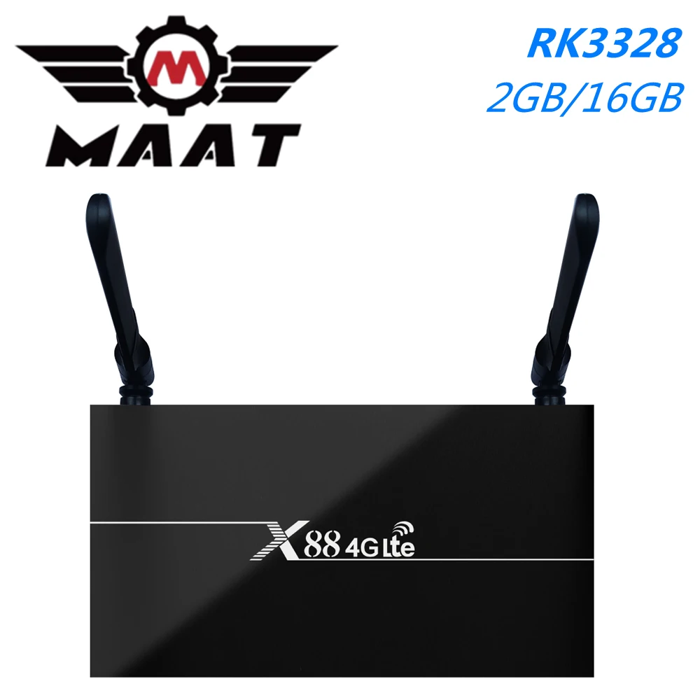 ТВ приставка с поддержкой 4G Nano SIM карт Android 7 1 Rockchip RK3328|ТВ-приставки и медиаплееры| |