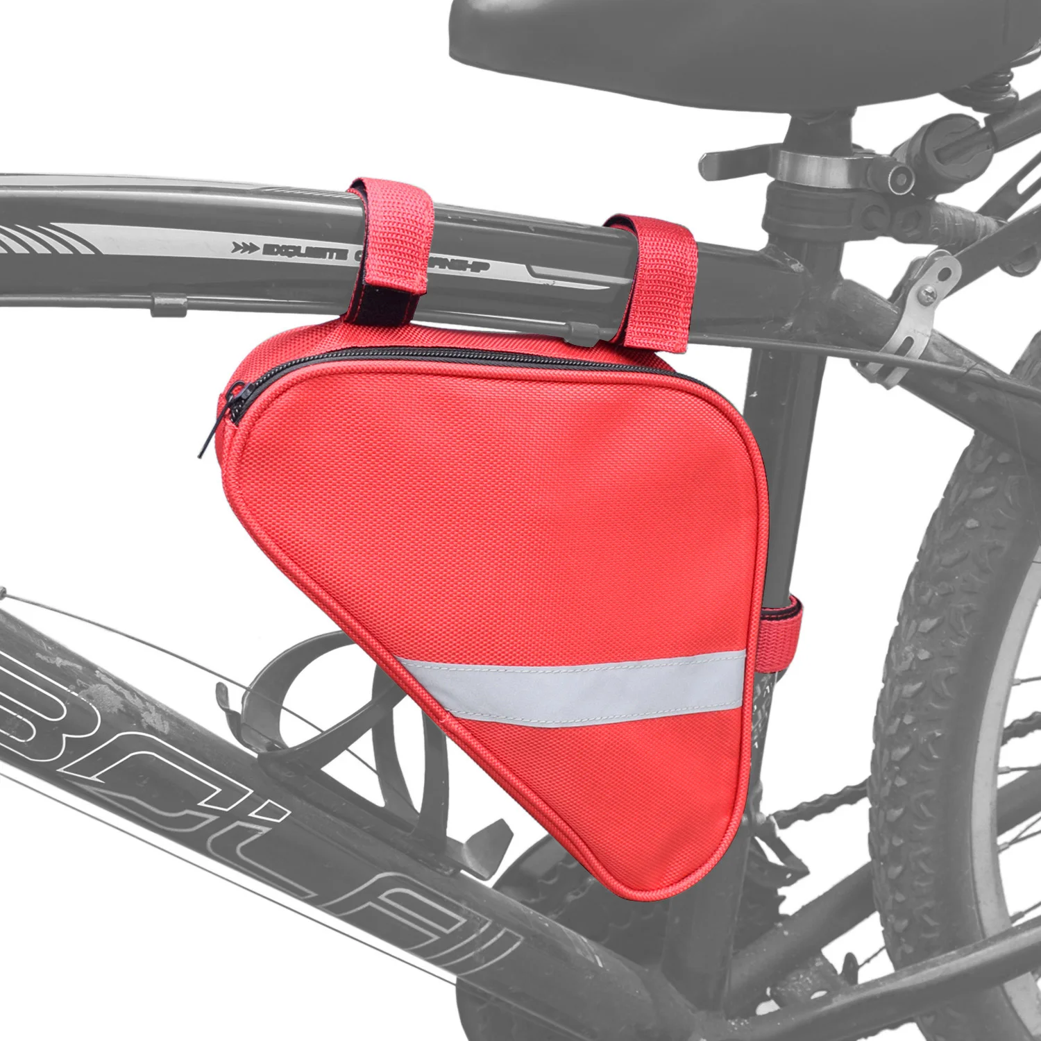 

Bike Bicycle Bag Rainproof Large Capacity MTB Road Frame Bag Triangle Pouch Waterproof Caulking Bag Pannier Accessories D30
