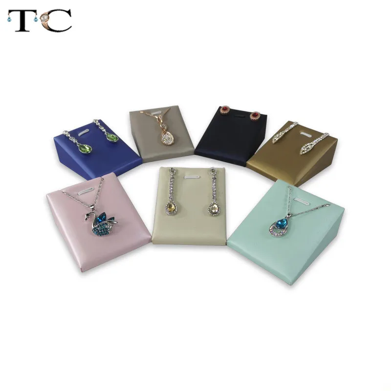 

Multi-color Series Pendant Holder Necklace Display Stand Jewelry Holder Earring Organizer for Window Display Countertop