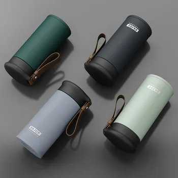 

280ml 304 Stainless Steel Thermos Portable Car Travel Outdoor Sports Office Tea Cup Water Bottle Creative Gift Vacuum Flask Mug