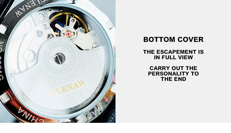 2021 new men's watch automatic machinery top brand luxury square large dial sports waterproof watch relegio masculi