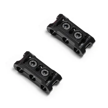 

2PCS ESC Motor Cable Manager Wire Fixed Clamp Buckle Prevent Tangled Line Clip Tool for RC Model Cars Climbing Car,12AWG Black