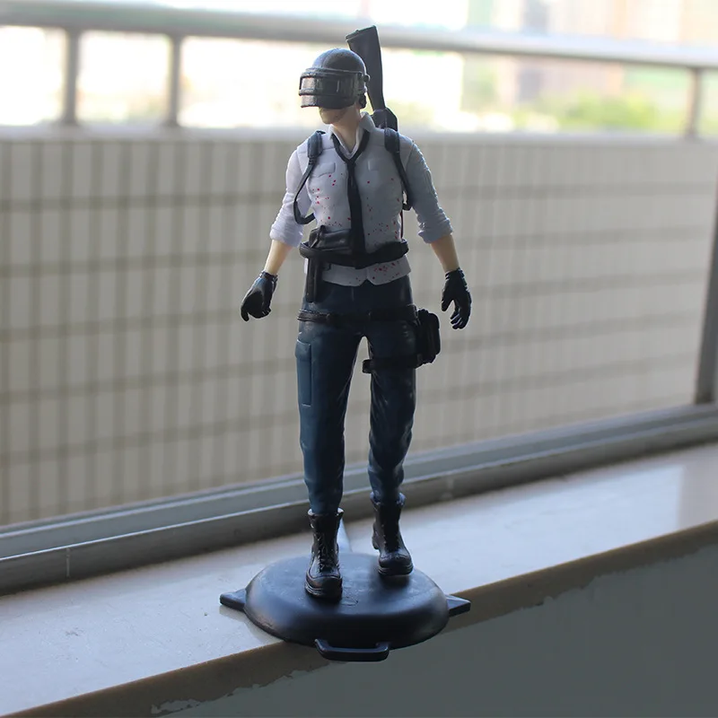 Одна деталь 18 см игра playerunknawns Battlegrounds PUBG персонаж мужской и женский фигурка коллекция игрушек для подарка - Цвет: Male