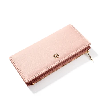 

Women Wallet Buckle Zipper Faux Leather Fashion Money Wallets Coin Card Package Holder Lady Purse PU Clutch