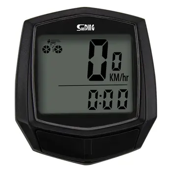 

Sunding SD 581 bike speedometer wired stopwatch bicycle computer cycle cycling odometer accessories