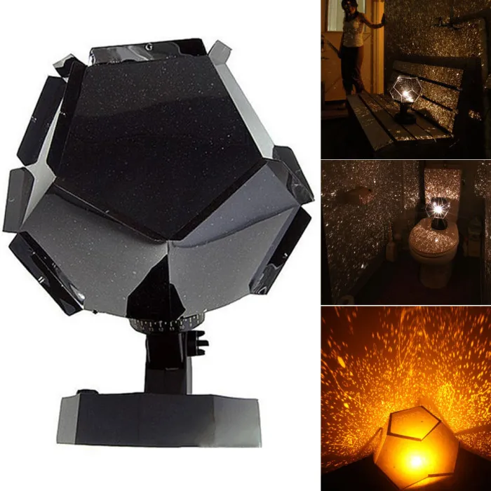 Lâmpada para o Quarto Natal Estrelas Estrelado Projetor Luz Faça Você Mesmo Montagem Casa Planetário Js23 60000 Céu 2 Luzes noturnas