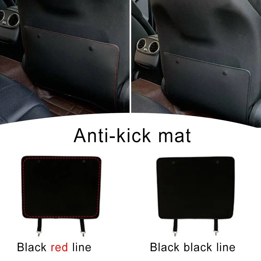 

Car Seat Protector Cover Leather Anti-kick Mat Car Interior Modification Pad Child Anti-fouling Washable Back Protection Pads