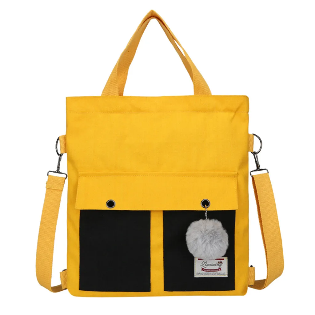 

MAIOUMY 2019 New Fashion Three-use Women Bag Multi-function Canvas Female Backpack Travel Leisure Bags for Teenagers Backpacks
