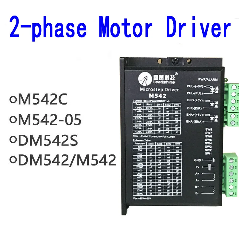 Driver de Motor Digital de 2 Original Novo Deslizante Fases – M542c M542-05 Dm542 Dm542s M542