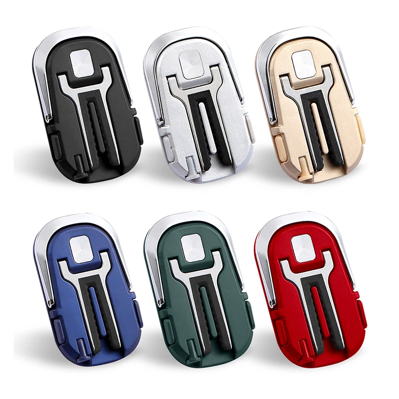 Soporte De Anillo Magnético Para Smartphone Con Placa De Metal Black