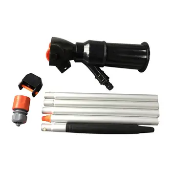 

Blue Portable Swimming Pool Vacuum Cleaner Brush Head Sweep Hand Broom Brushes EU/US Type Pool Vacuum Cleaner A