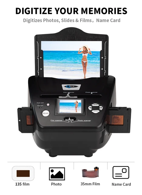 35mm Film High Resolution Slide Viewer DIGITNOW Film Photo - Main Image