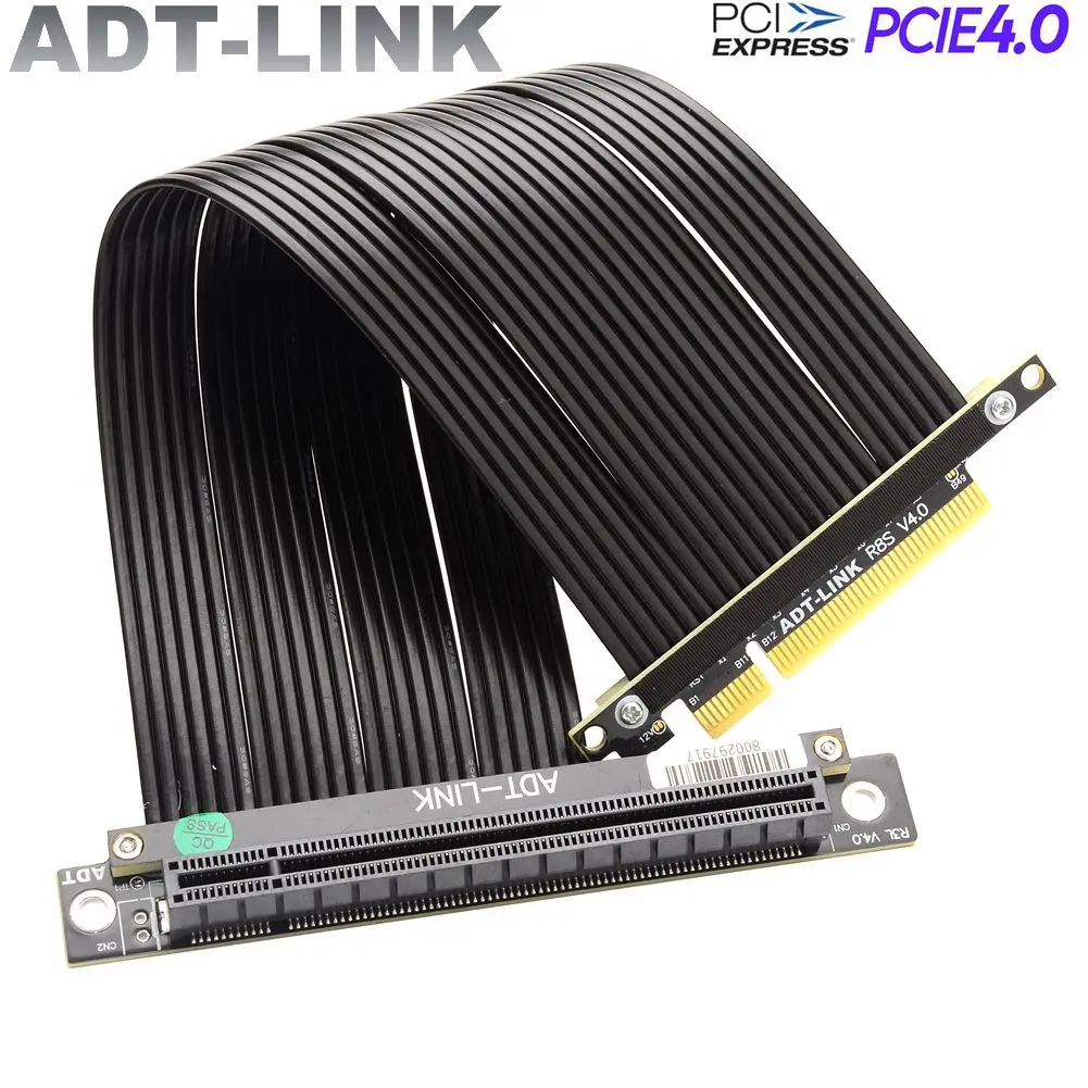 Высококлассная графическая карта GTX3080ti RX5700xt для ПК PCIE 4 0 X16 до X8 кабель расширения