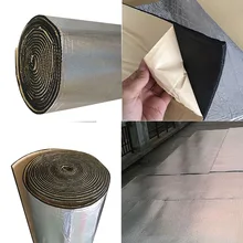 Водонепроницаемая огнестойкая изоляция закрытые клетки пены лист звукоизоляция тускнеющая изоляция хлопок клейкая наклейка на заднюю панель