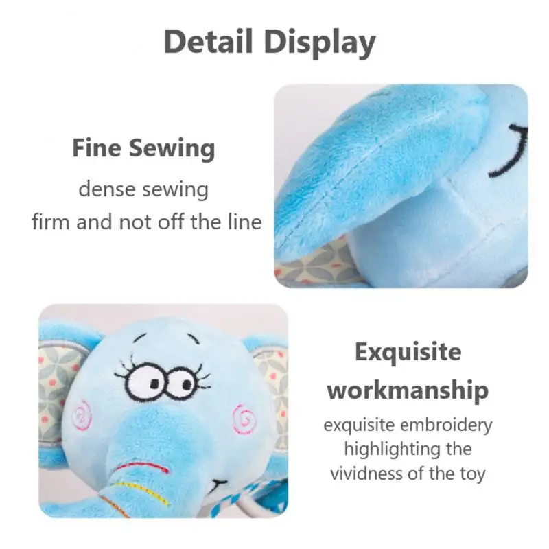 1Pcs Newborn Baby Plush Stroller Toys Baby Rattles Mobiles Cartoon Animal Hanging Bell Educational Baby Toys Baby Teether Rattle 1Pcs Newborn Baby Plush Stroller Toys Baby Rattles Mobiles Cartoon Animal Hanging Bell Educational Baby Toys Baby Teether Rattle