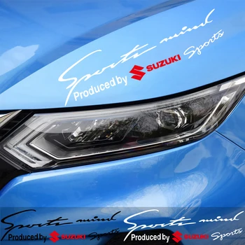 

For Suzuki Swift SX4 Vitara Jimny S-CROSS 3D Car Headlight Light Eyebrow Stickers Reflective PVC Decals Decor Car accessories